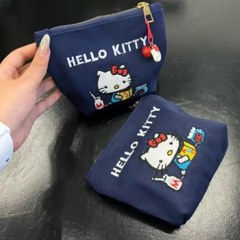 Travel Storage Bag Sanrio Hello Kitty Wallet Zero Y2K Large Capacity Makeup Bag Red Fashionable Women's Birthday Gifts Christmas