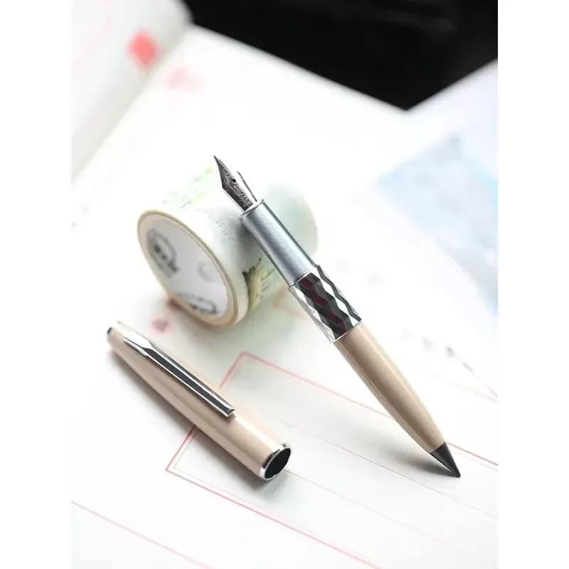 MAJOHN N102 Multifunctional Fountain Pen with EF F Nib + Mechanical Pencil Combo Set for Writing Drawing School Office Use