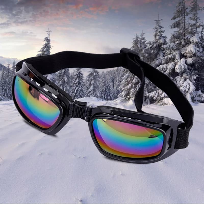 Occhiali da moto occhiali da sole da Motocross occhiali da sci sportivi antivento antipolvere antiriflesso Anti-uv ingranaggi protettivi pieghevoli