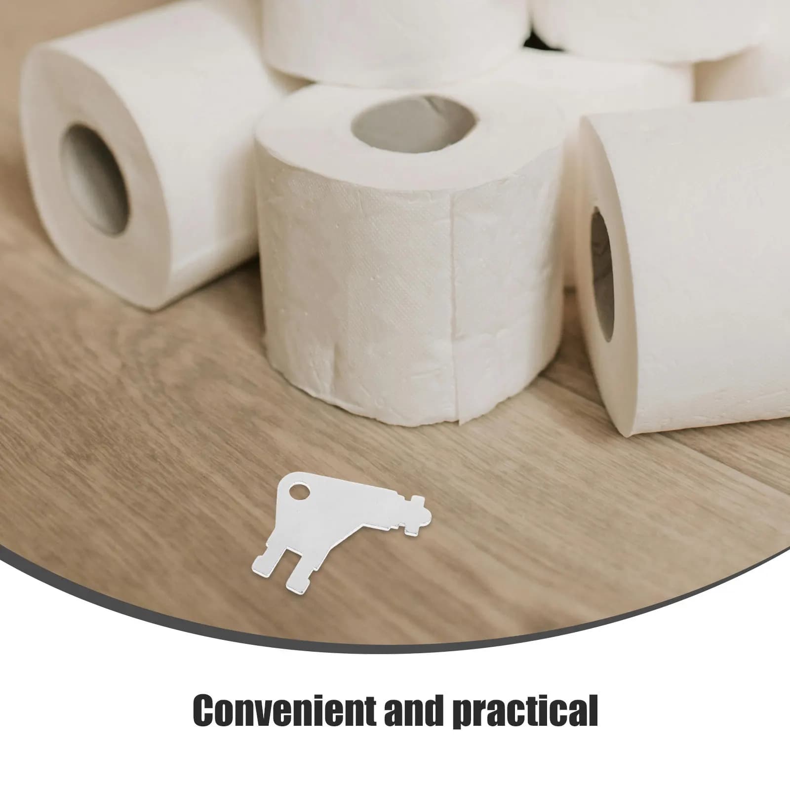 Universal Dispenser Service Keys 4 Pack for Paper Towel and Toilet Paper Holders Restroom Maintenance