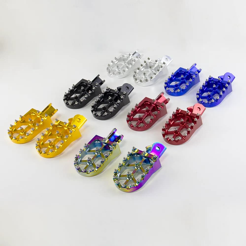 Per HONDA CRF150F CRF230F CRF150 CRF230 F CRF 150F 230F 230 F Moto Poggiapiedi Pedane Pedane Poggia Pedale CNC Accessori
