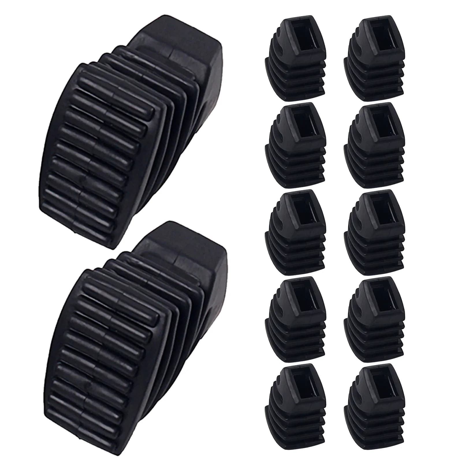 Drum Stand Rubber Feet 12Pcs Anti Slip Floor Protectors Impact Buffer Pads Rack Replacement Parts