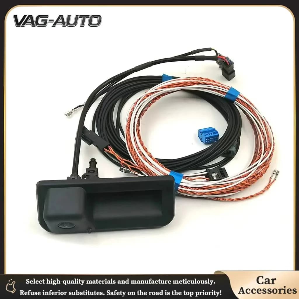 Telecamera Posteriore 8W8827566E per Audi Q5 FY A6 C8 A5 Highline con Linee Guida Dinamiche e Cablaggio 8W8 827 566 E - Accessori Auto