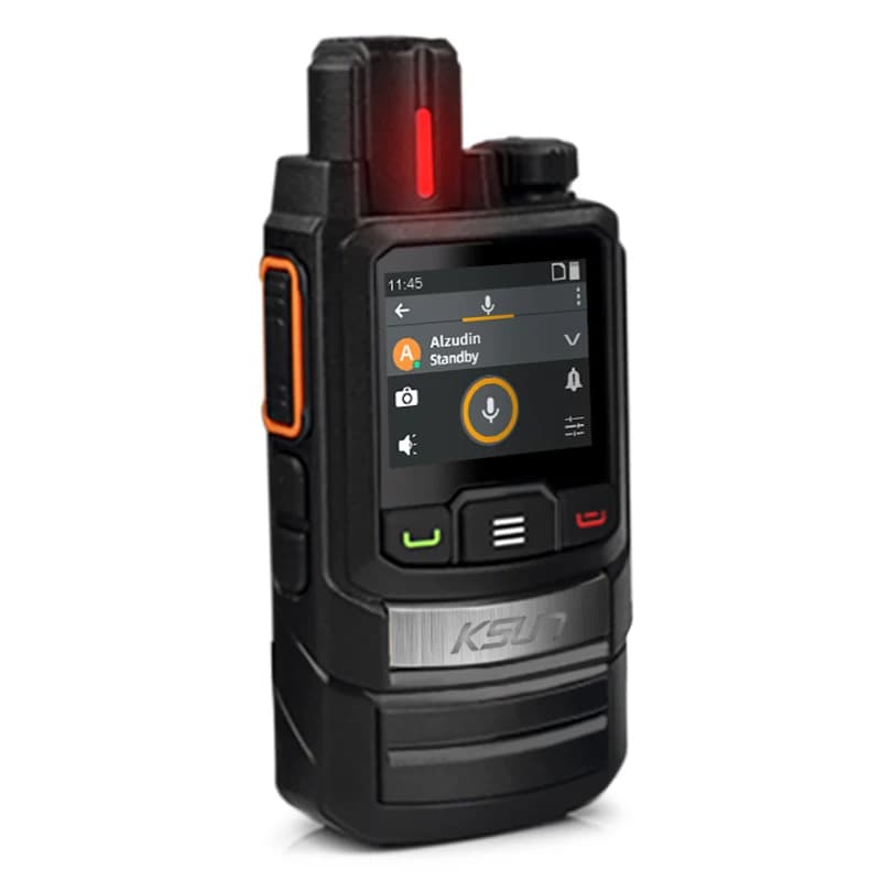 ZL60 Long Range 100 500 1000 km 500km Two Way Radio Global Network POC WiFi LTE 4G PTT Walkie Talkie Compatible with ZELLO APP