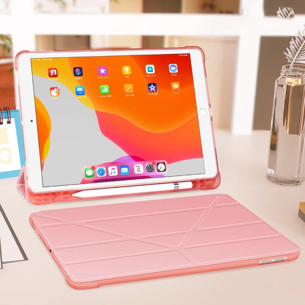 Con custodia portapenne per iPad 10 2 9a generazione 2021 Cover magnetica per iPad 7a 8a generazione Air 4/5 Pro 11 2022 con slot per penna