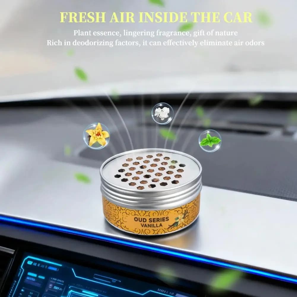 Fragranza per auto di fascia alta, fragranza essenziale di super odore a lunga durata con blocchi di legno in scatola elimina l'asodorante per l'olio, la diffusione I6C6