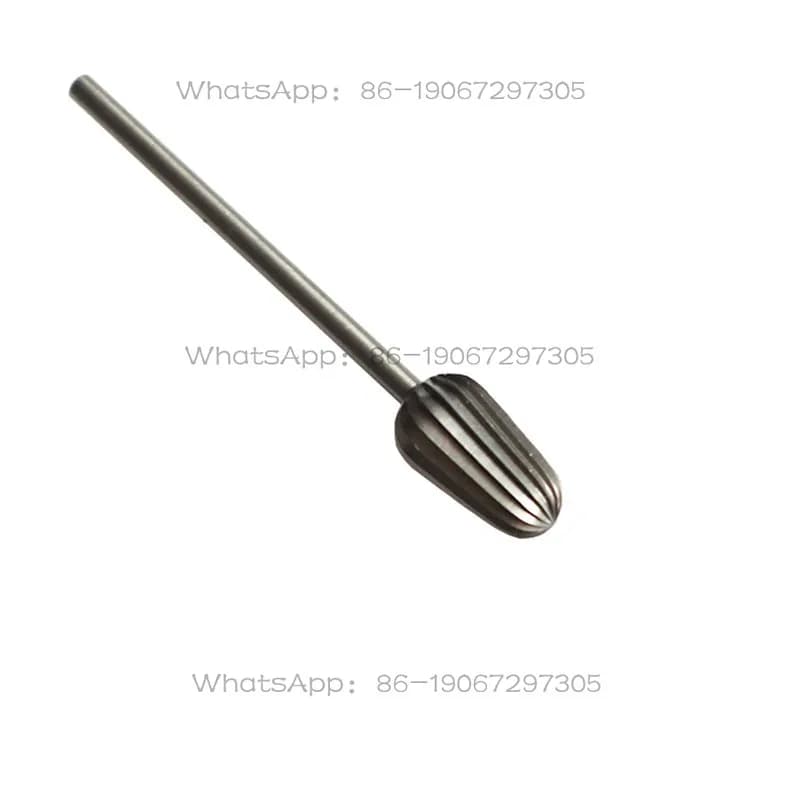 2.35 Handle White Steel Milled Gold Silver Wax Wood Olive Core Subtle Bone Tooth Carving Car Needle Peeling Repair Melon