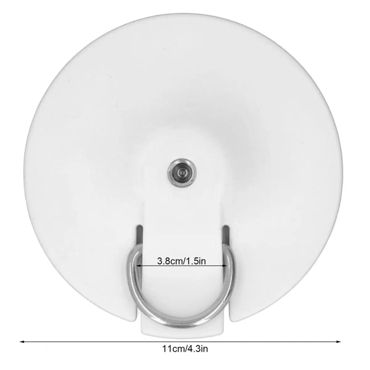L70A Kayak Paddle Board Camera Base Camera Flat Curved Mount Bracket Surfboard Camera Mount Base with D Ring White