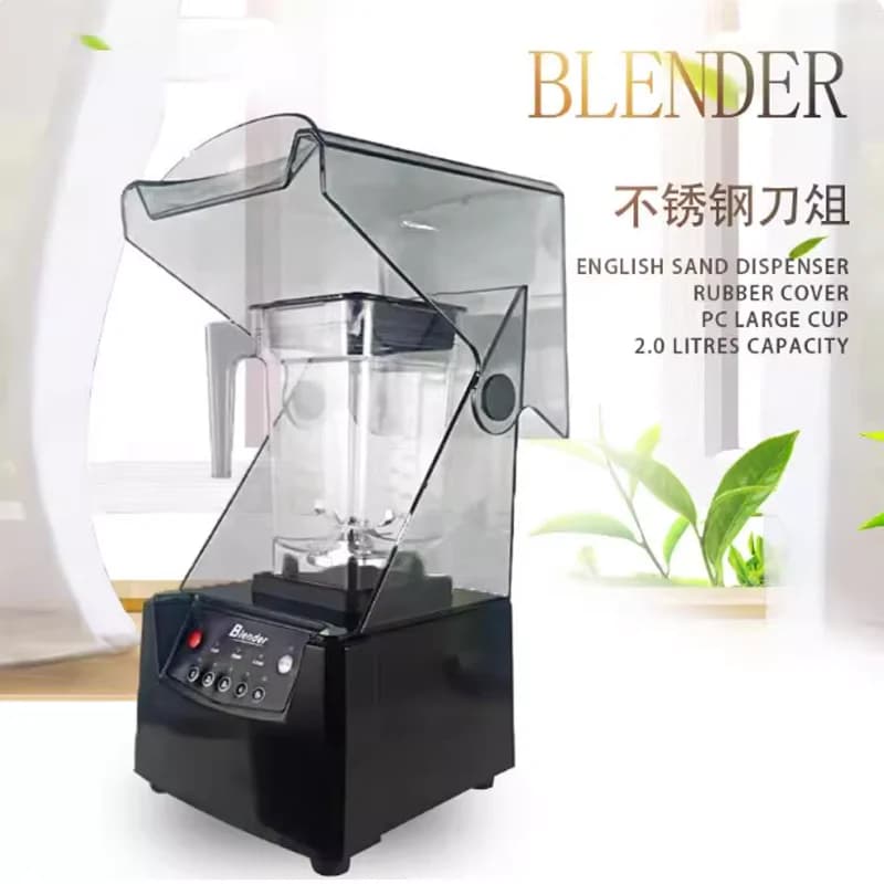 Frullatore Potente da 2600W, Mixer Professionale da Tavolo per Smoothie, Ghiaccio, Frutta e Noci