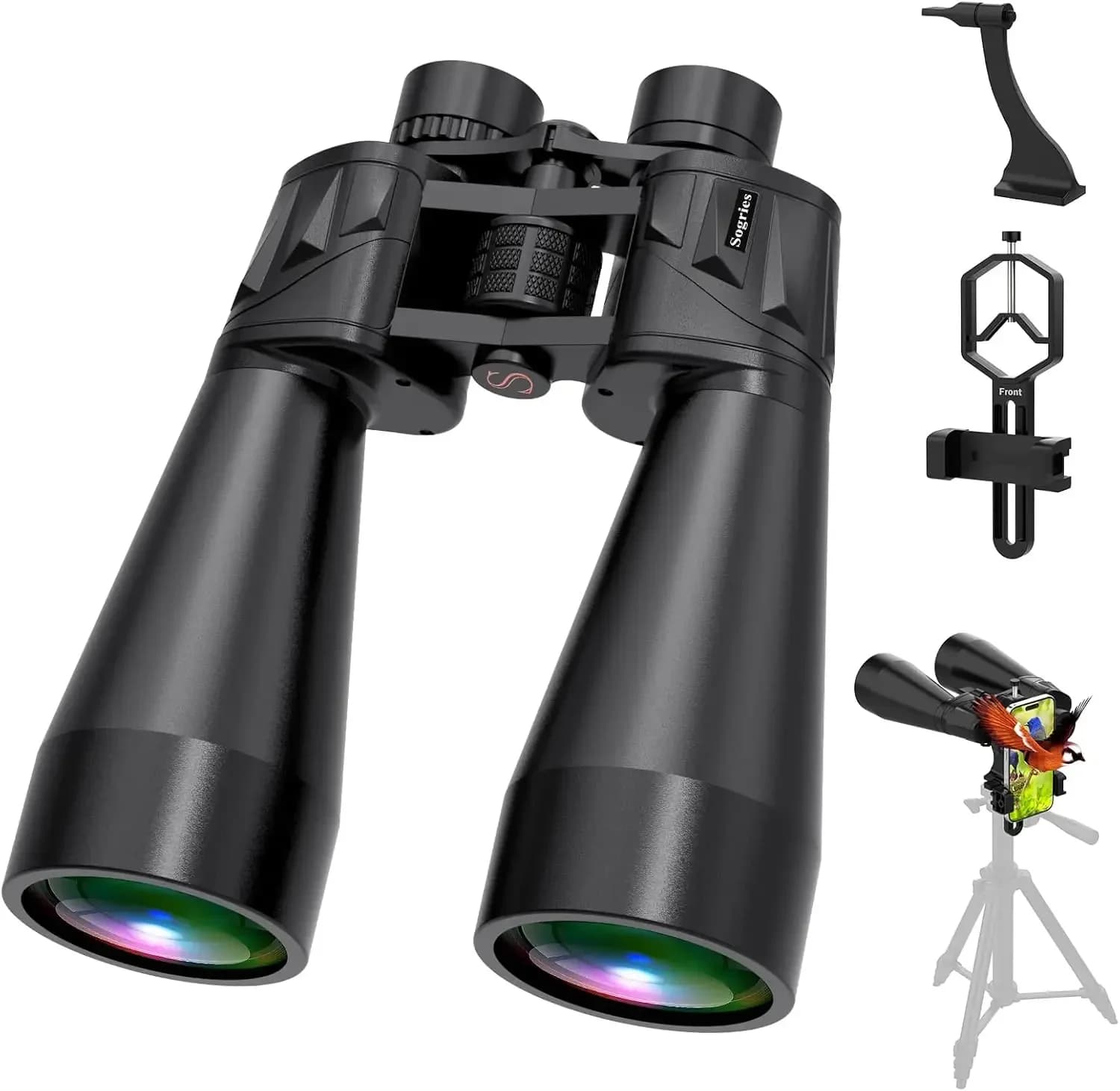 Binocolo 18x70 per Adulti ad Alta Potenza, Grande Apertura 70mm, Binocolo Astronomico per Visione a Lunga Distanza, Impermeabile