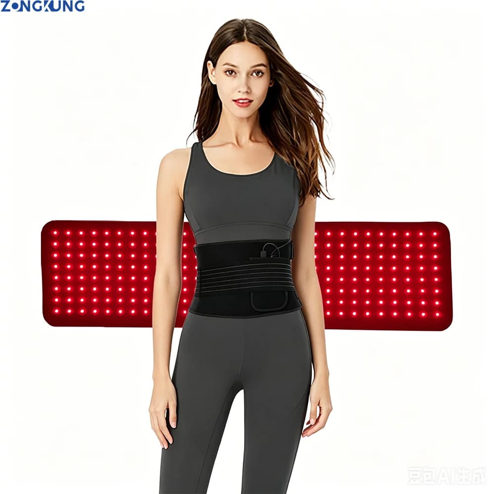 Tappetino Yoga con 240 LED a Luce Rossa e Infrarossi (660nm e 850nm) per Sollievo dal Dolore Muscolare a Schiena, Spalle e Vita, per Relax