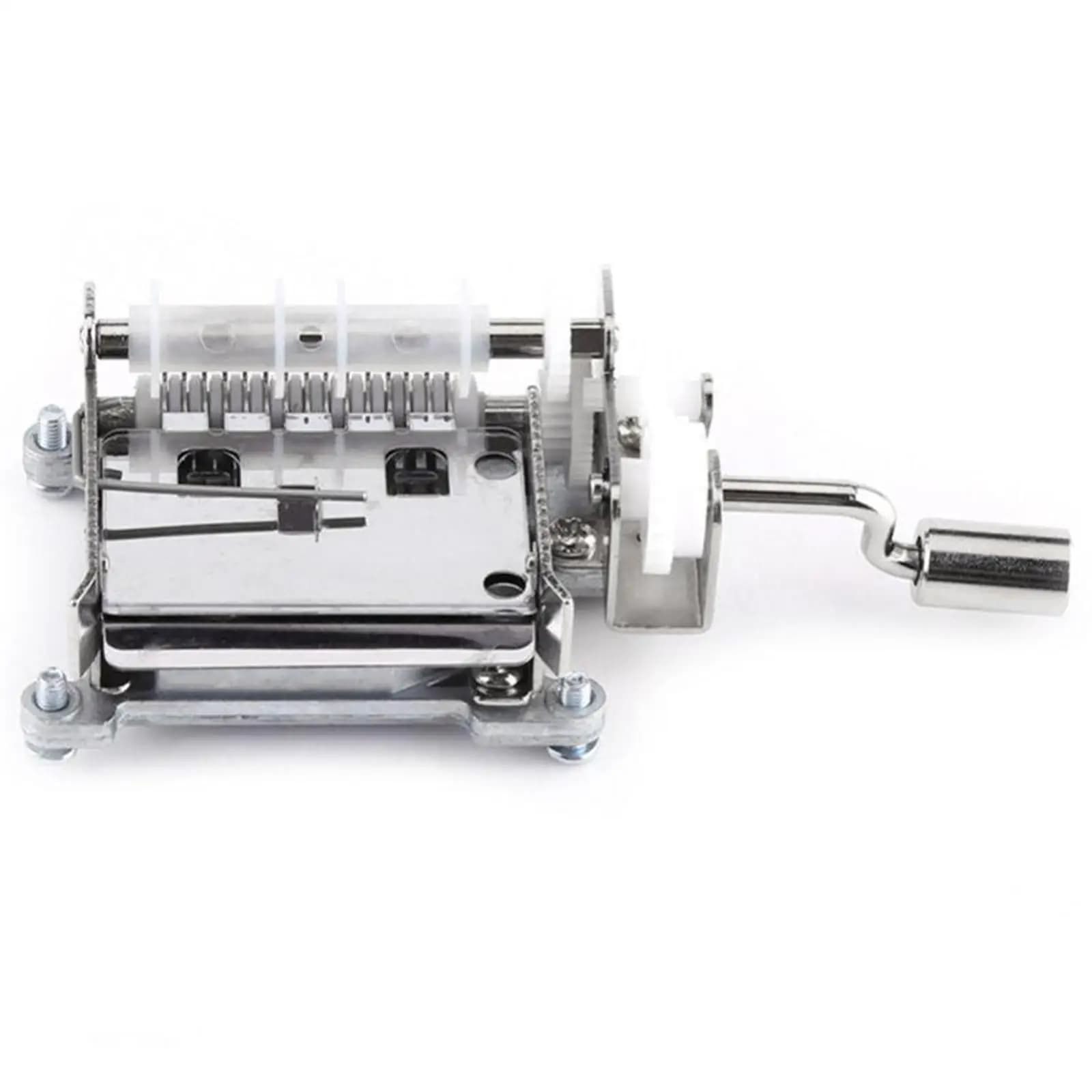 Movimento per Carillon a Manovella a 15 Note con 20 Nastri di Carta e Perforatore per Regalo di Compleanno per Bambini