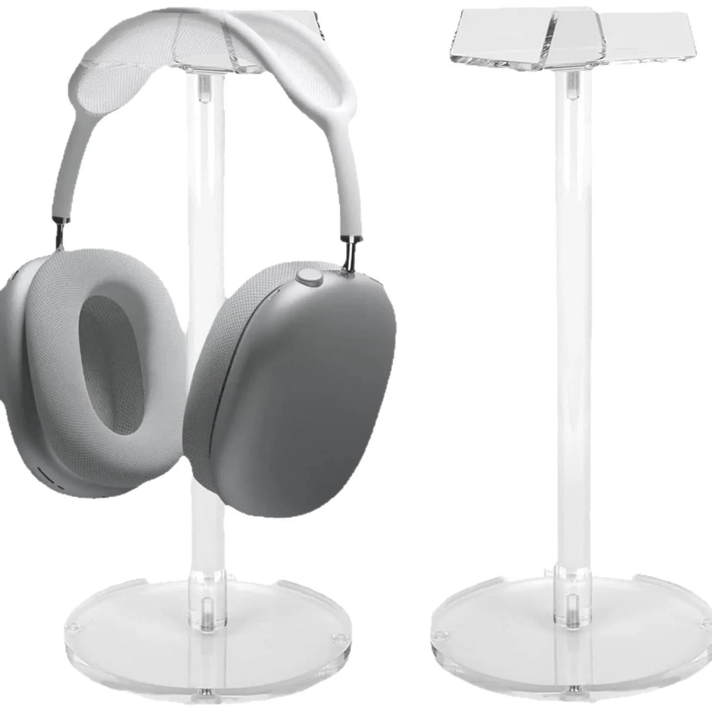 Universal Headphone Holder Acrylic Headphone Holder for Play Earphones Table Headphone Holder