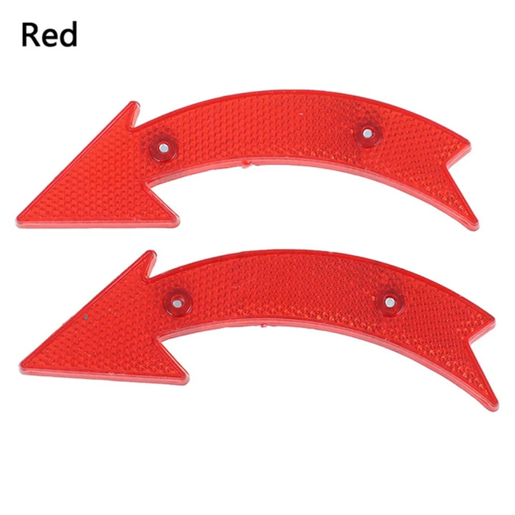 Riflettore per raggi di bicicletta MTB riflettore per cerchioni per bici da strada freccia di sicurezza notturna foglio riflettente accessori per ciclismo