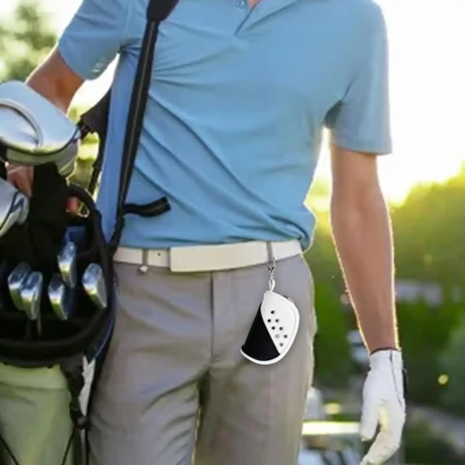 Marsupio per palline da golf Tasca piccola per accessori sportivi all'aria aperta Articoli sportivi