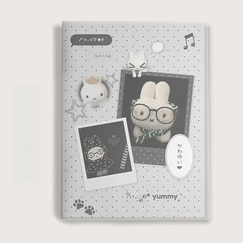 Ins Style Miffy Waterproof Loose Leaf Notebook A4 8K Sketch Book A5 B5 Lined Grid Blank Paper for English Drawing Student Cute