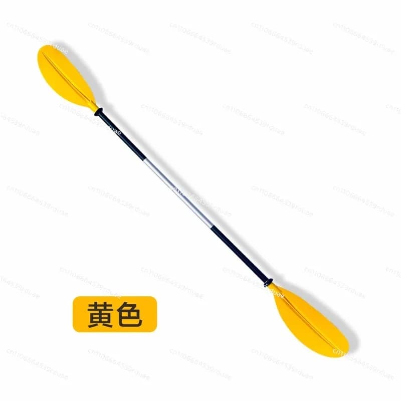 Accessori per kayak: pagaia in lega di alluminio, pagaia professionale per canoa e barca, pagaia a doppia testa separabile, pagaia a doppia sezione