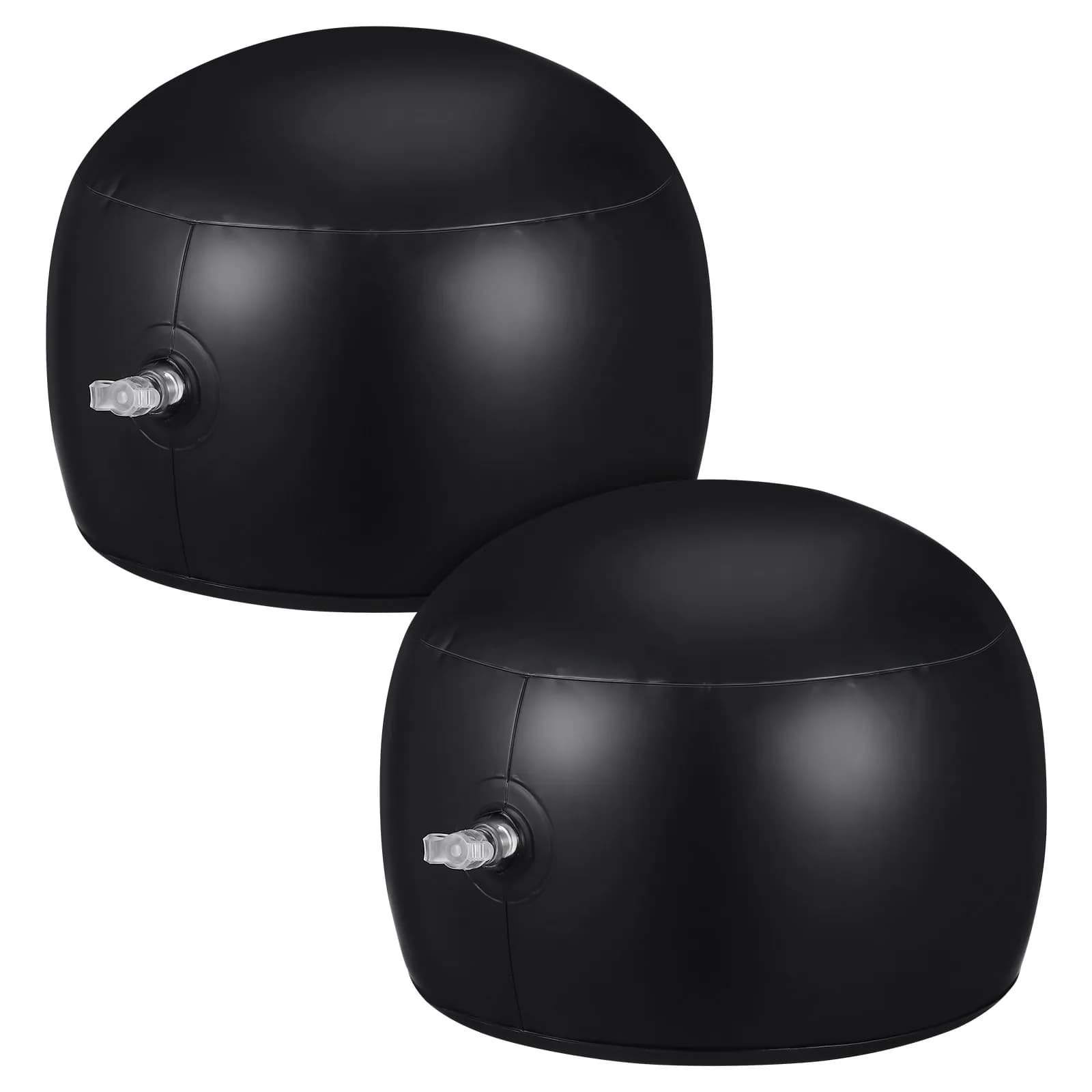 2 Pezzi Supporto Gonfiabile per Cappelli in PVC, Organizzatore da Tavolo per Cappellini da Baseball, Espositore Modellante in Plastica per Cappelli