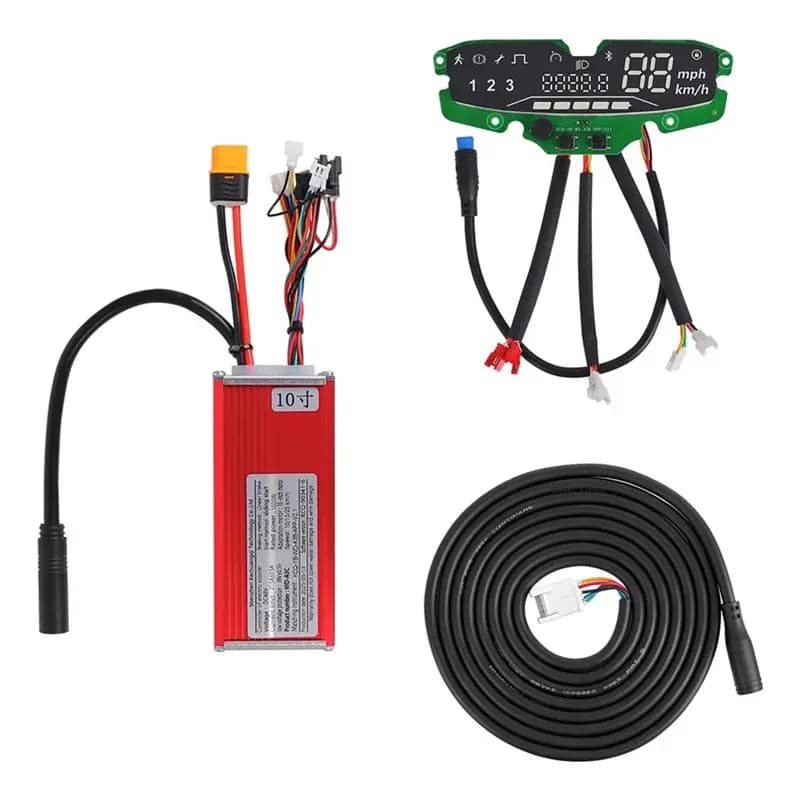 [NEW!ABKG】 For Smartgyro K2 Pro Electric Scooter Dashoboard Replacement Part- Display Motherboard Controller Kit Connection Cabl