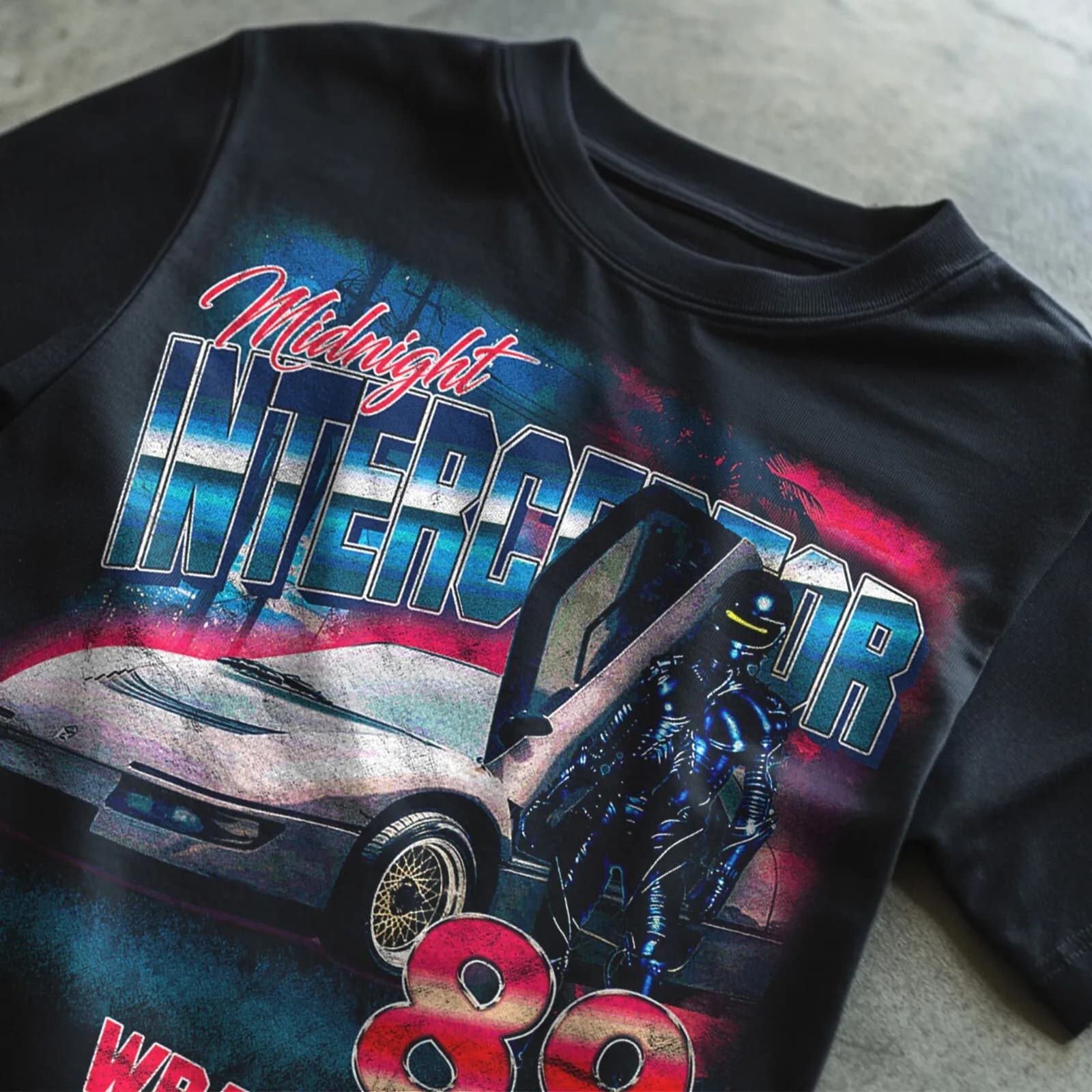 Wraith Interceptor TshirtOversize Gym T Shirt Cotton Men Hip Hop
