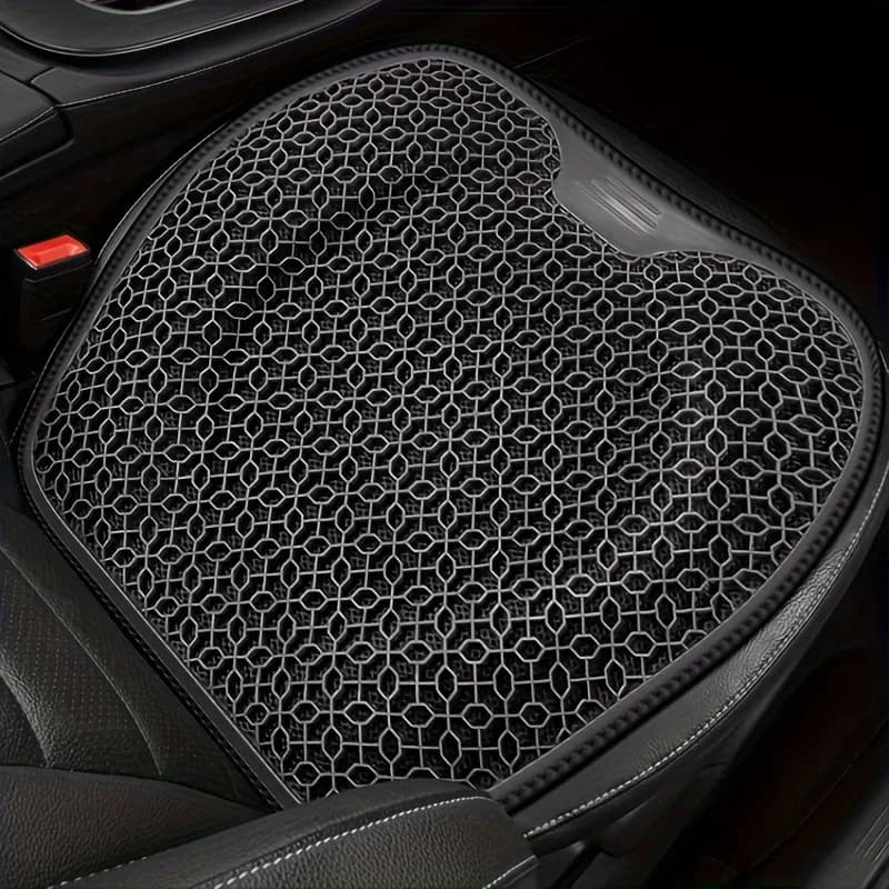 Cuscino per seggiolino auto da 1 pezzo: design traspirante a nido d'ape, supporto ergonomico e leggero