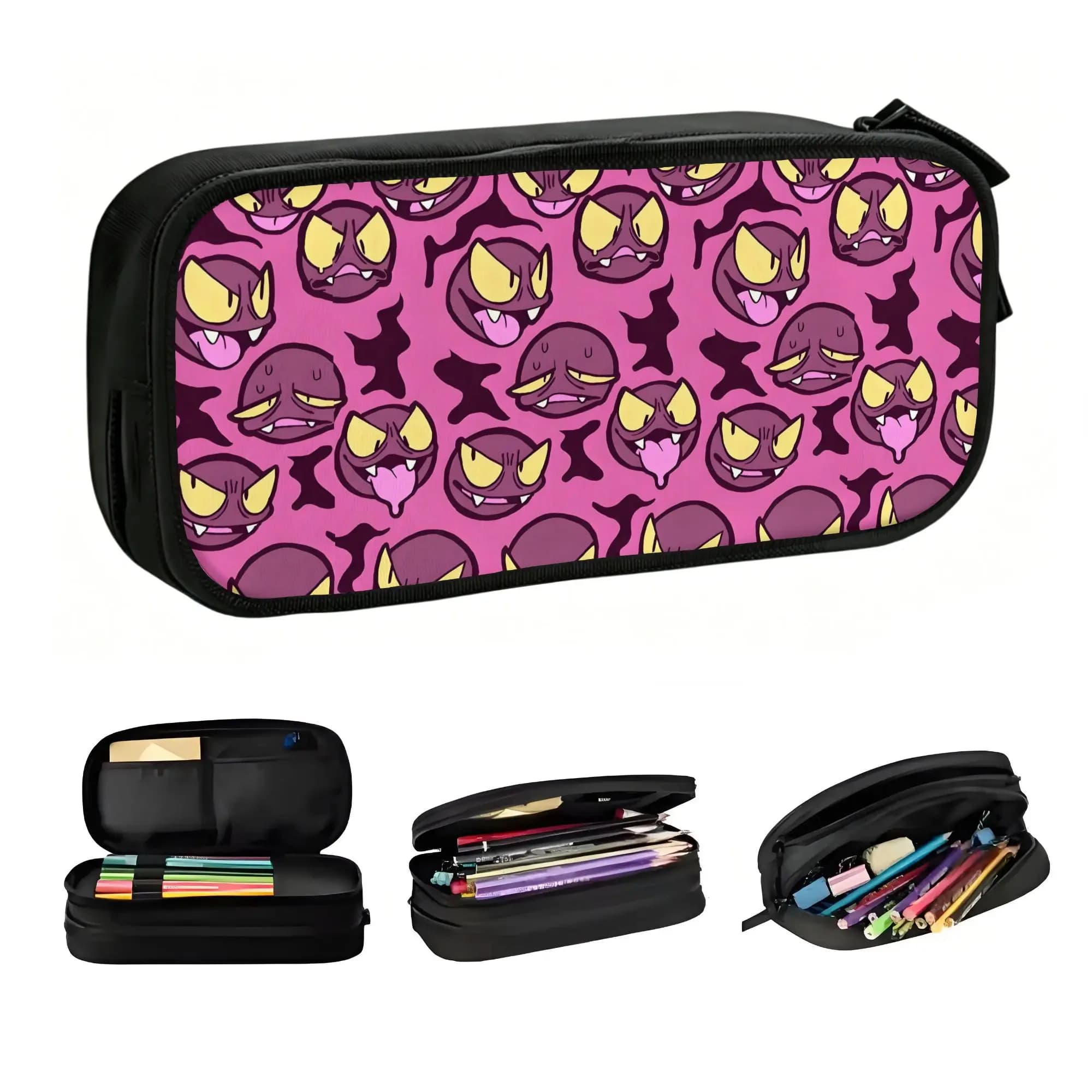 Korean G-Gengares Pencil Cases for Unisex Custom Anime Large Storage Pen Bag Box School Supplies
