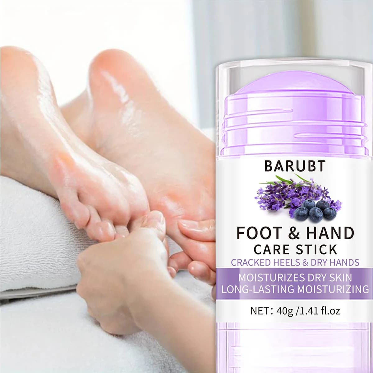 Hydrating Cream Anti-screpolation for Feet with Urea, Repair Body and Body, Soft Effect, Smooth and Long Life, with Delicate Perfume