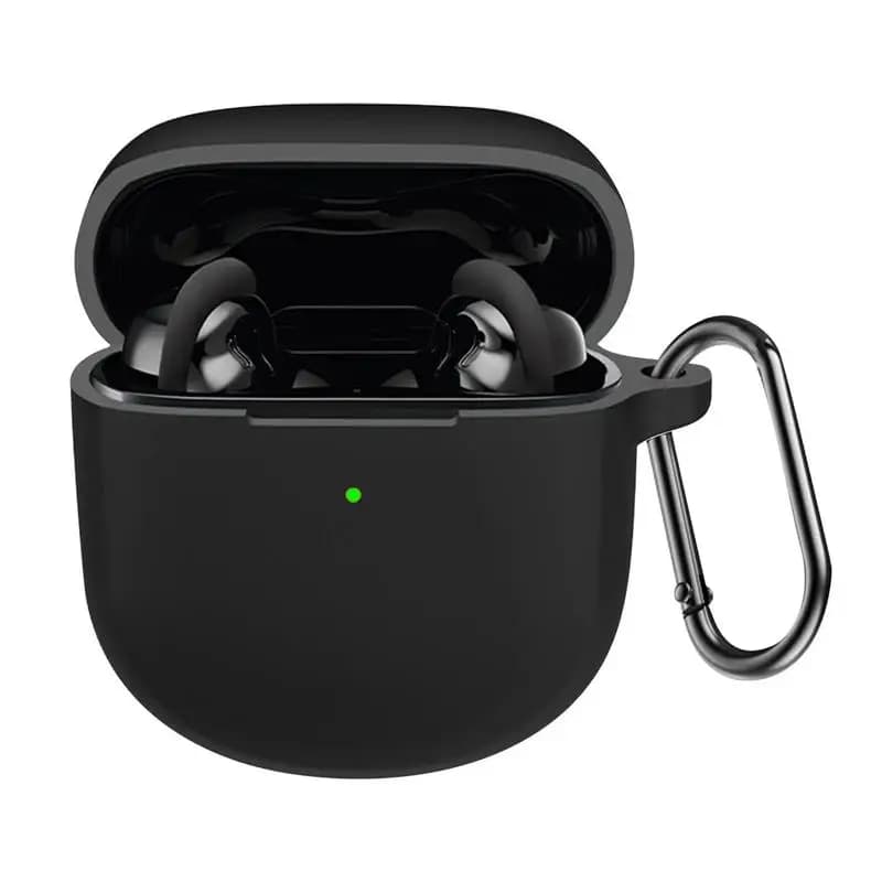 Silicone Protective Cover For Bose Quiet Comfort Earbuds 2 Wireless BT Earphones Case Non-slip With Hook Buckle Accessorie