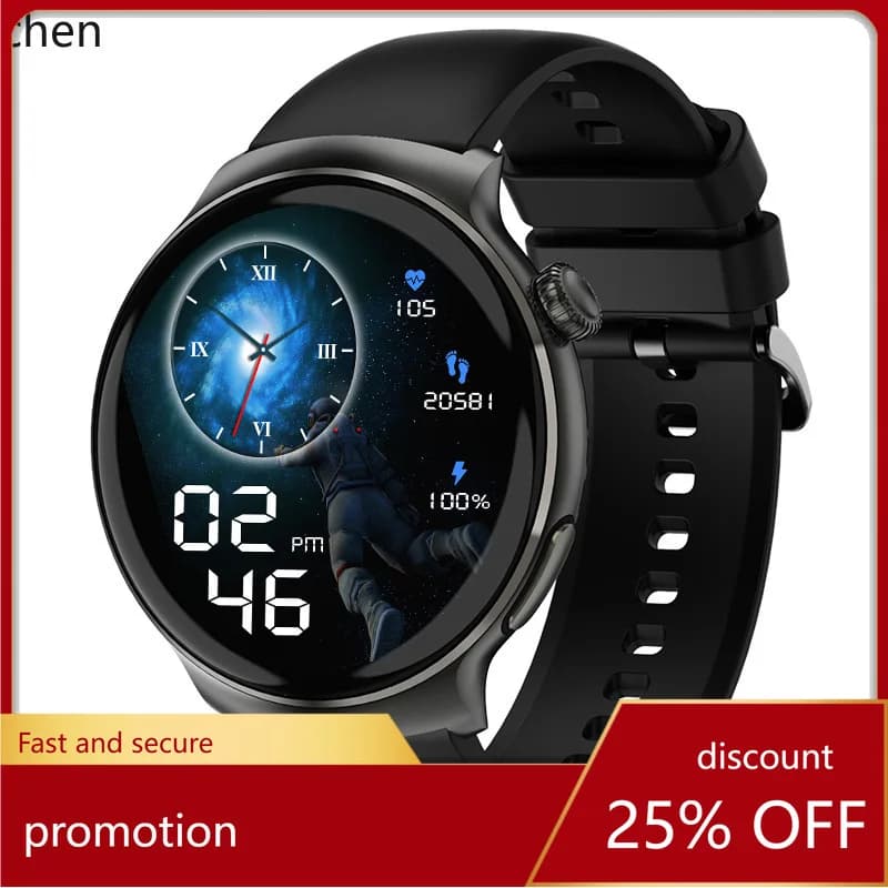 Smartwatch ZML with Bluetooth, ECG, Cardiaca Frequency Monitoring, Blood Pressure and Sleep