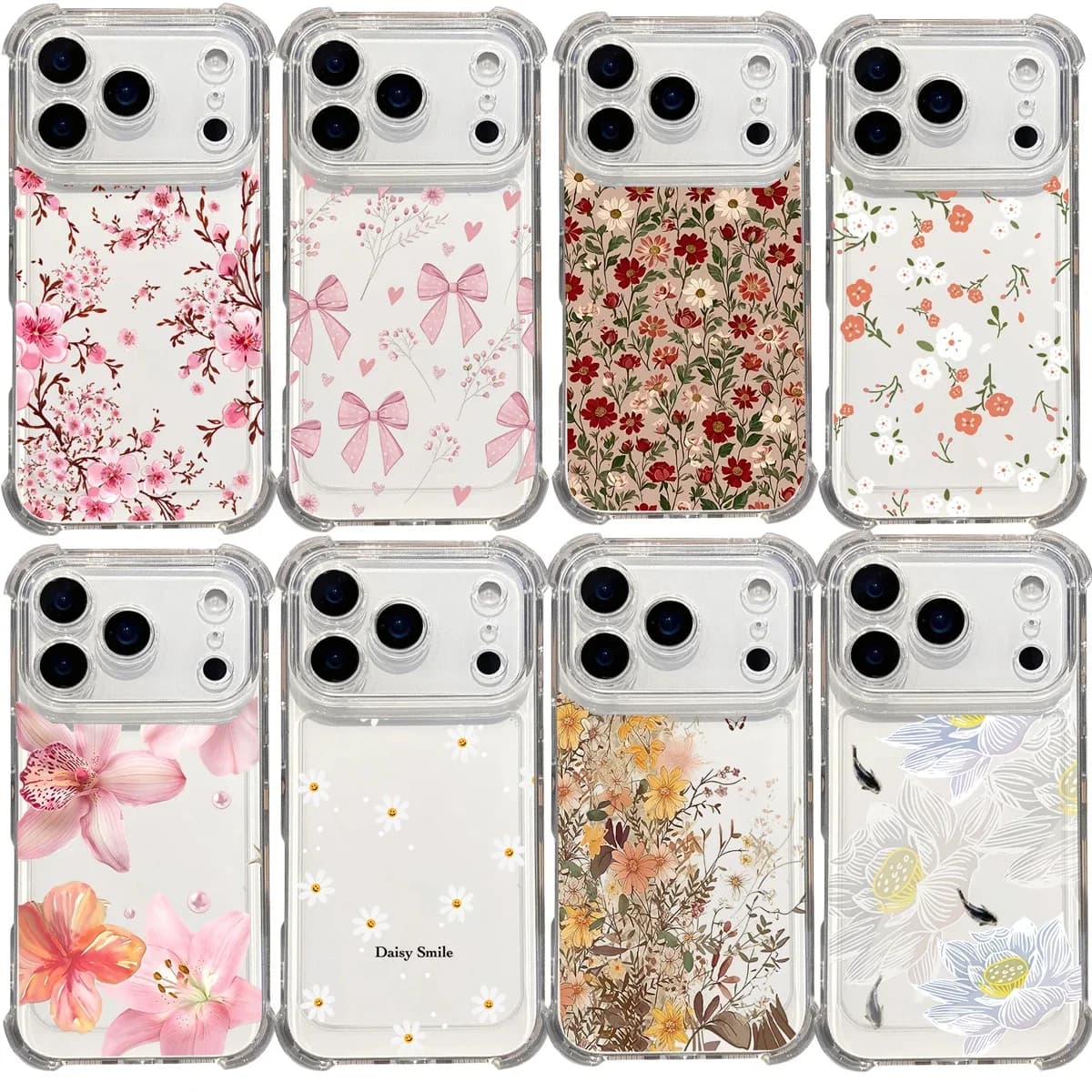 Custodia in TPU antiurto fiore margherita per Motorola Moto Edge 50 Pro 60 Fusion 70 Stylus G06 G24 G60 G24 G72 G86 G56 E15 Airbag Cover