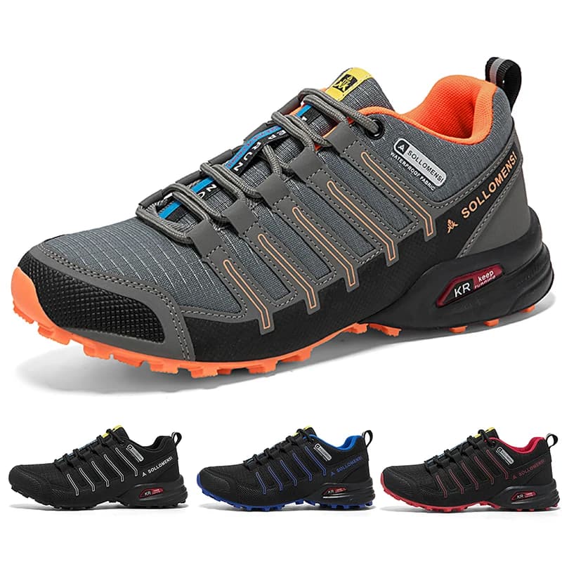 Waterproof Anti Slip Hiking Boots Men Women Breathable Lightweight Durable Grip for Outdoor Mountain Trail Trekking