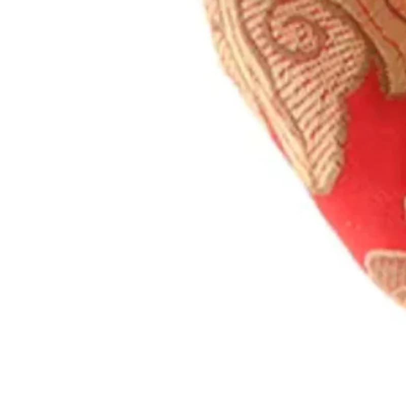 8/10/12CM Red Silk Cushion Pillow Buddha Sound Bowl Pad For Tibetan Singing Bowl In Nepal Bowl Cushion Buddhism Products