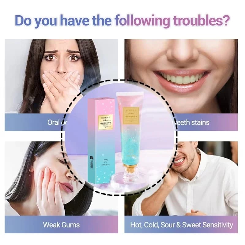Niacinamide Dentifricio Sbiancante Refreshing Clean Tooths For Men and Women Fresh Food Dentifricio To Remove The Tooths 100g