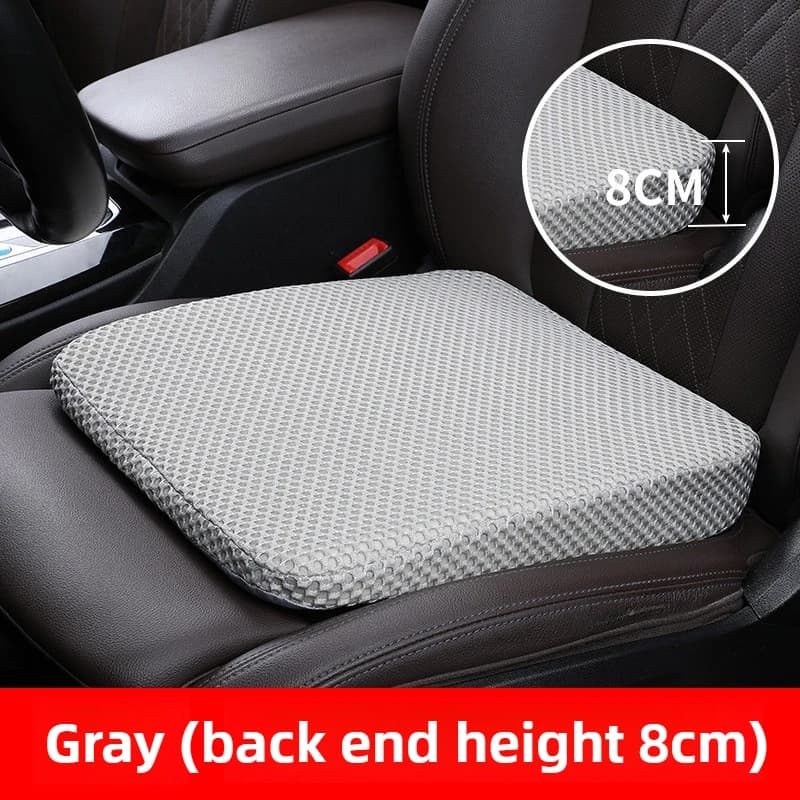 Car Seat Booster Cushion Honeycomb Memory Cotton Car Seat Cushion Car Simple Breathable 3D Mesh Thickened Sedentary Seat Cushion