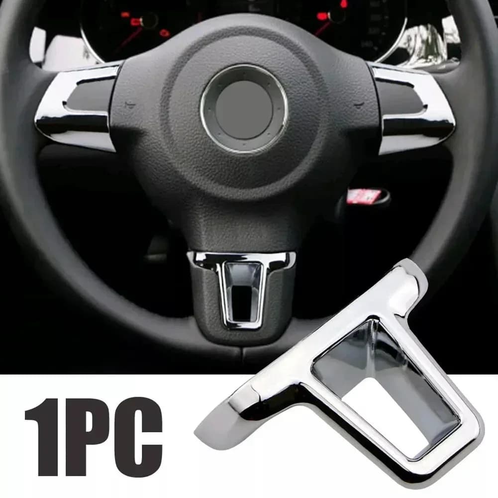 ABS chrome cover for car cover with sequins for Golf 6 MK6 MK5 silver car accessories tools