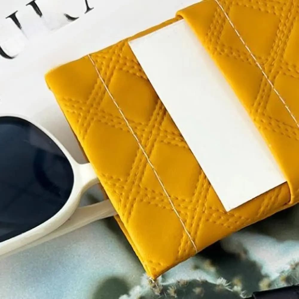 Single/Double-layer Sunglasses Storage Bag PU Leather High-end Sunglasses Case Waterproof Eyeglasses Pouch