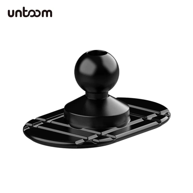 Base a Sfera da 17mm di Ricambio con Cuscinetti Adesivi Universali per Supporto Telefono da Cruscotto Auto