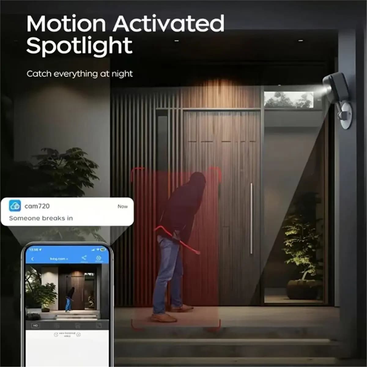 Top Tuya Smart 1080P WiFi IP Camera Indoor Wireless Color Night Home Security AI Human Detection Surveillance Camera American Spina