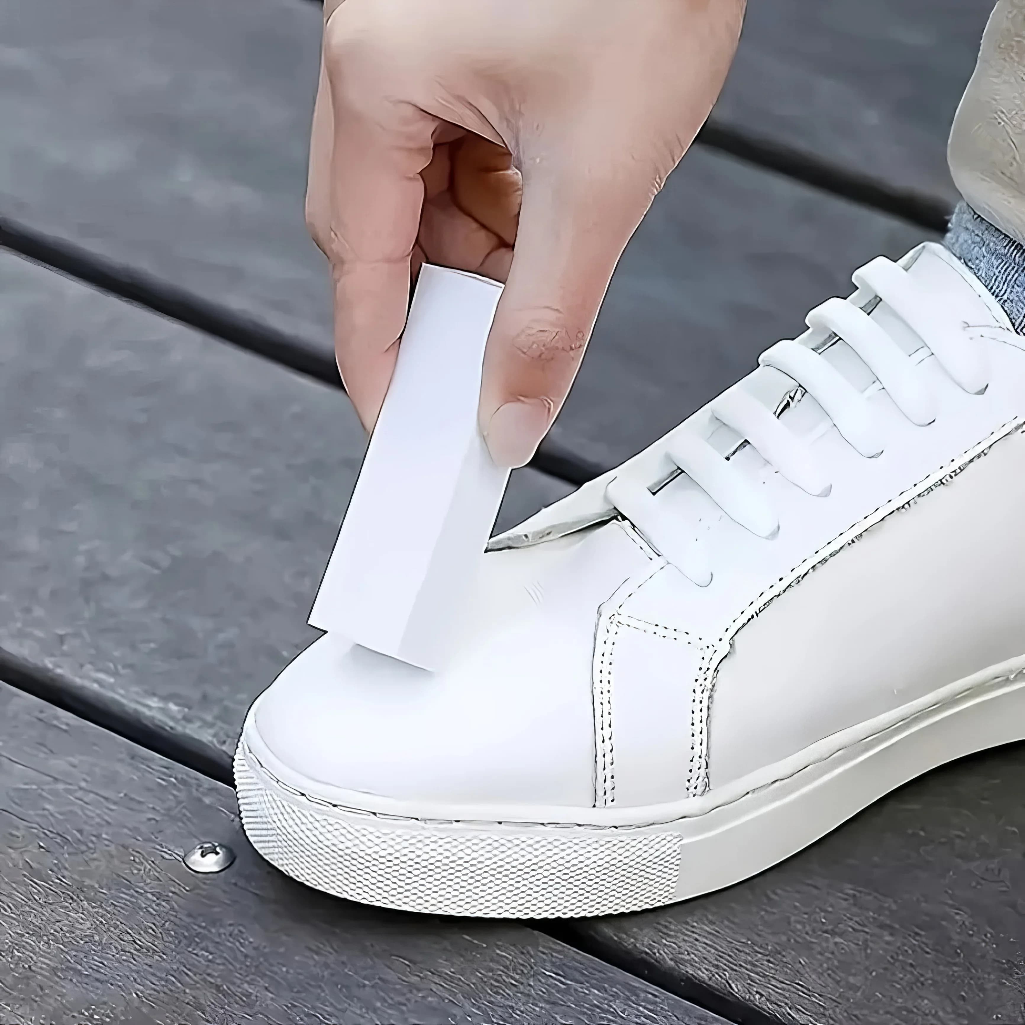 1 Gomma per scarpe, rimuove efficacemente le macchie dalle scarpe e dal cuoio sintetico, adatta per scarpe sportive, abbigliamento e vetro