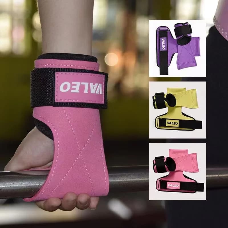 3mm Microfiber Gym Gloves Non-slip Grips Power Belt for Weights Lifting Bearings Deadlift Training Crossfit Fitness Glove Palm Protection