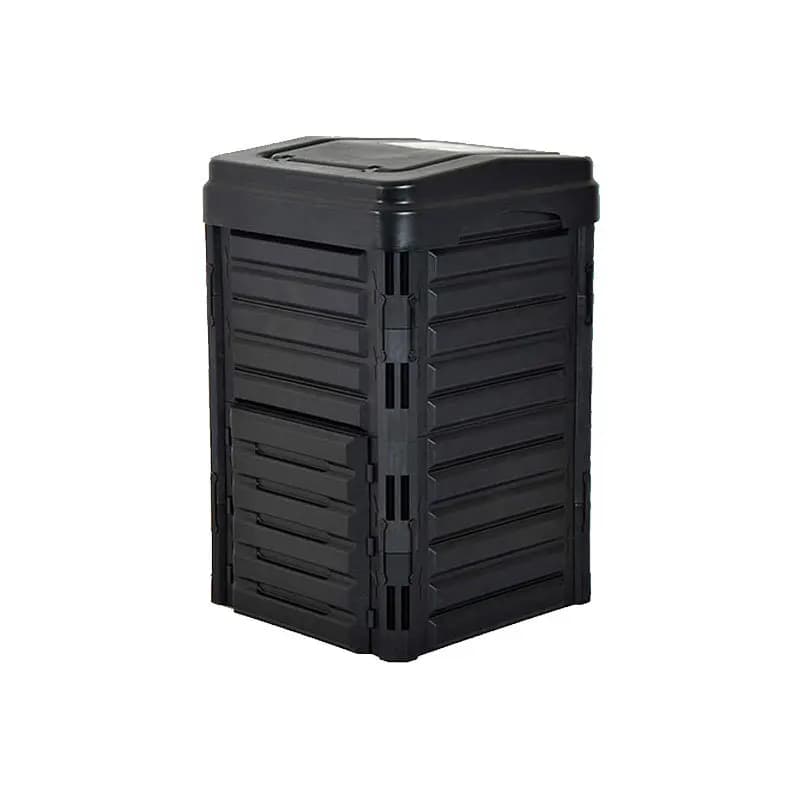 Outdoor Plastic 300L Standing Structure Compost Bin Garden Composter Box Easy Assembly System