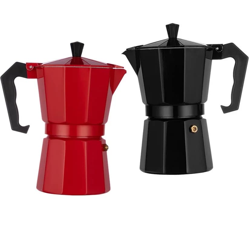 Caffettiera in lega per caffettiera Moka Espresso Caffettiera 300ml 450ml