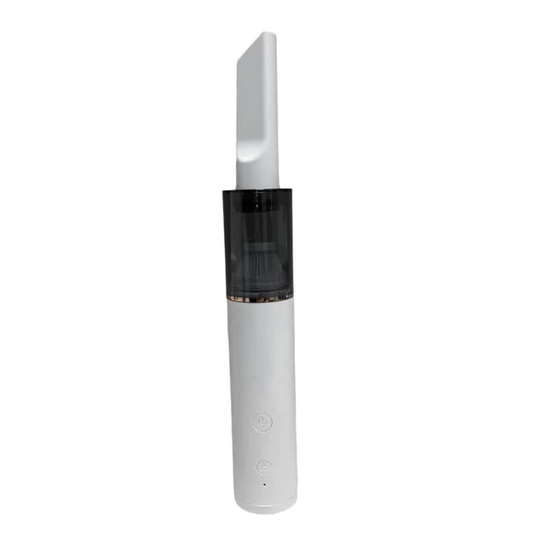 Aspirapolvere portatile MAKE per auto e casa - Doppio uso, elevata potenza di aspirazione, bianco