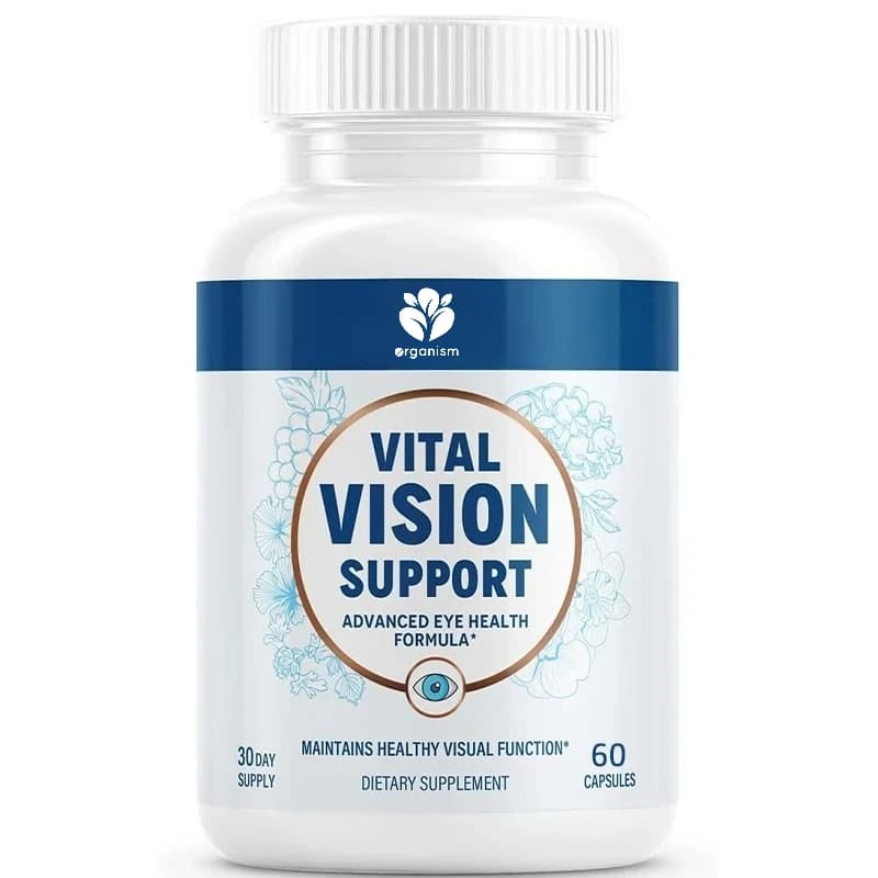 Eye health supplement with vitamin A, lutein, beta carotene and antioxidants – Ocular vitamins support hydration