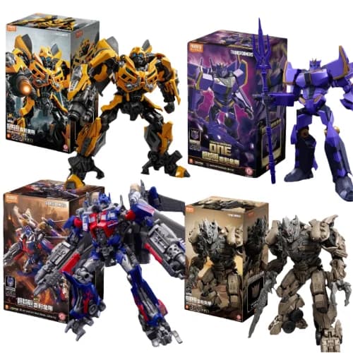 Blokees Transformers Optimus Prime Skyfire The Fallen Primus Megatronus Prime Megatron Bumblebee Action Figure IDW JET WING Toys