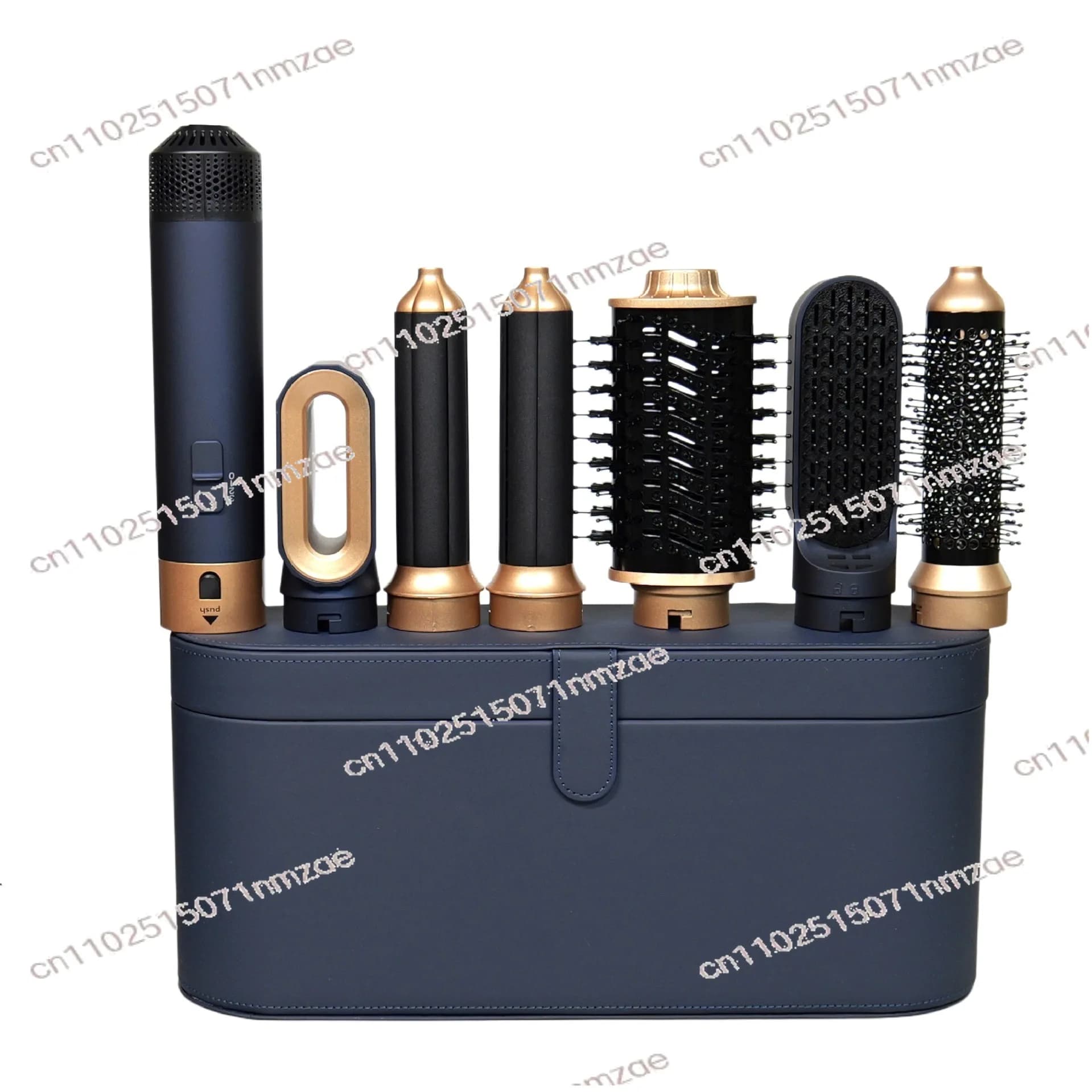 Bigodino for hair 6 in 1 and hot air brush: multifunctional hairdryer, automatic curling iron and styling tool