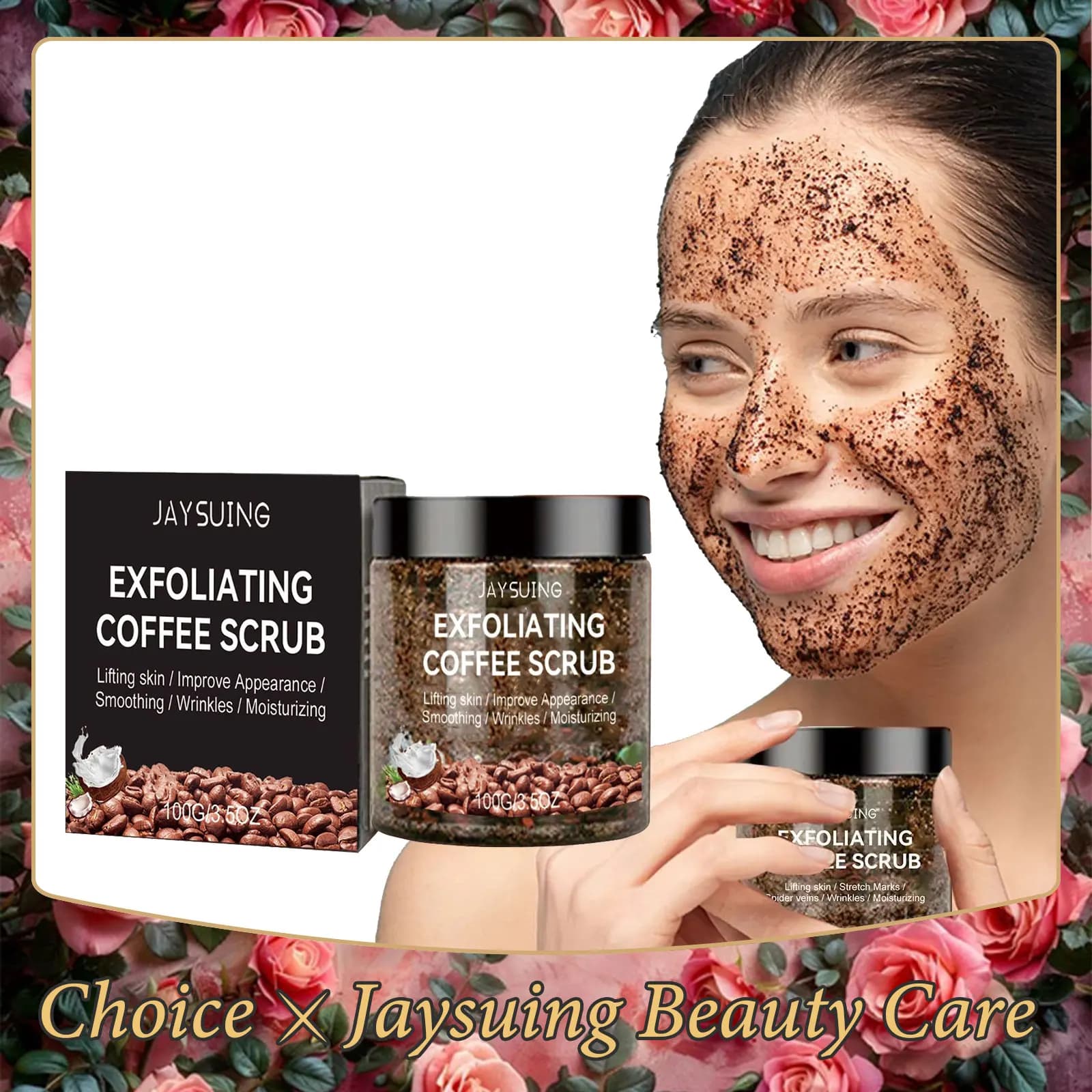 Esfoliante Scrub viso Peeling Gel Pulizia viso Idratante Nutriente Esfoliante Riparazione dei pori Rimozione della pelle morta ruvida Scrub
