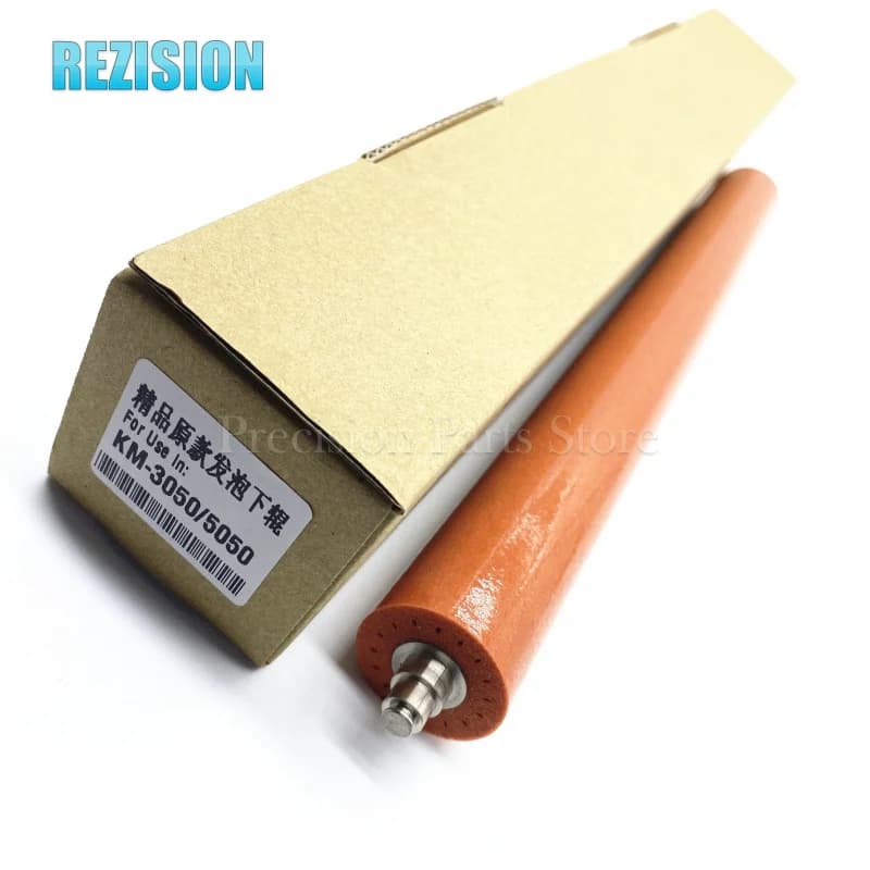 Lower castor roller for Kyocera KM 5050 4050 3050 520i 420i Smooth-pressure roller with mellow foam sleeves