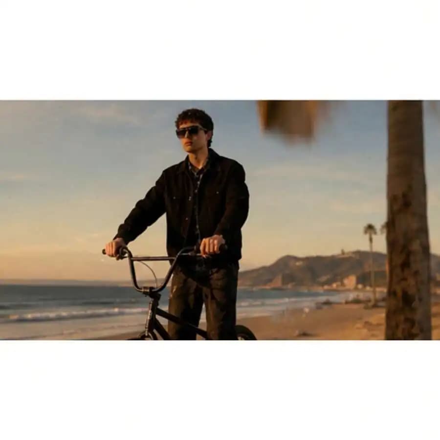 Gradient Large Frame Sunglasses For Men And Women Outdoor Cycling Beach Travel