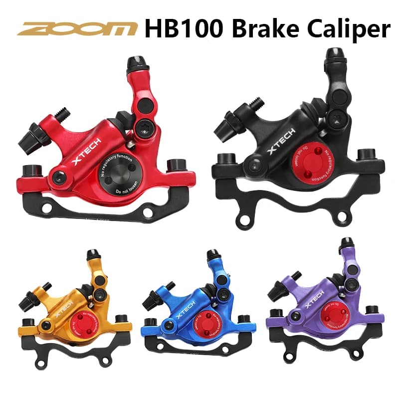 ZOOM XTECH HB100 MTB Pinze Freno A Disco Idraulico Anteriori E Posteriori Per Mountain Bike Bicicletta 120/140/160/180MM MT200 M315